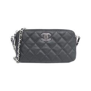 CHANEL Authentic Black Wallet